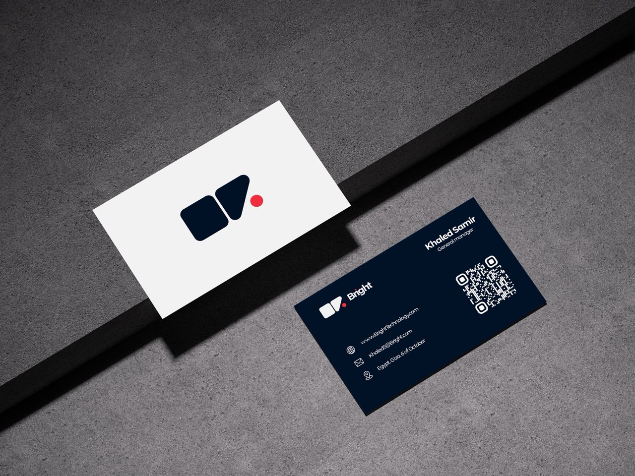 Bright — business cards