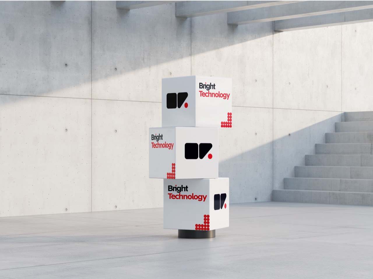 Bright — brand cubes