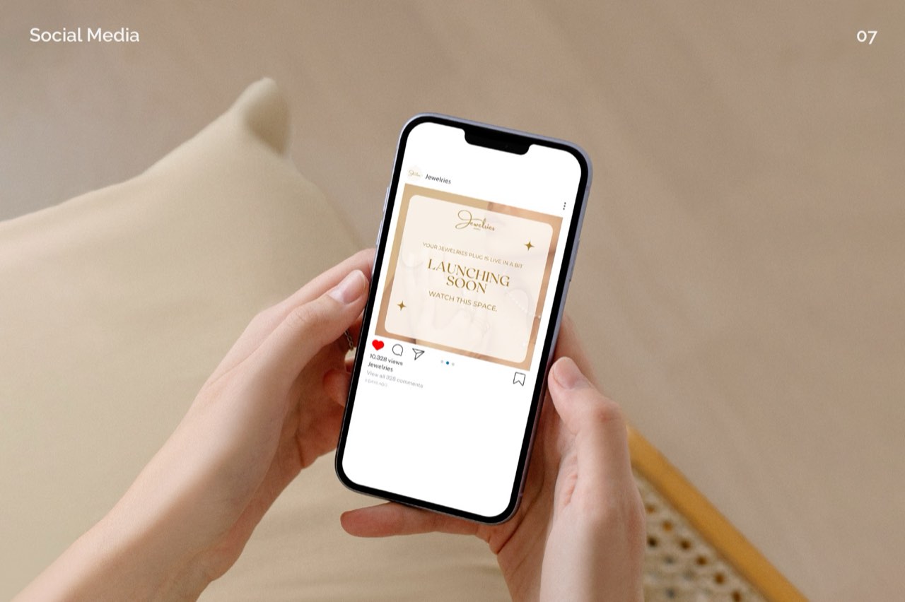 Jewelies — brand board